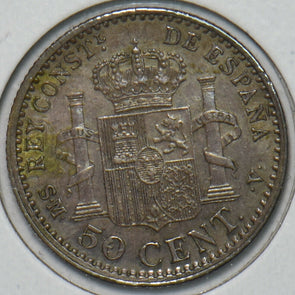 Spain 1904 50 Centimos 297174 combine shipping