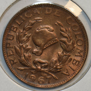 Colombia 1967 5 Centavos 196052 combine shipping