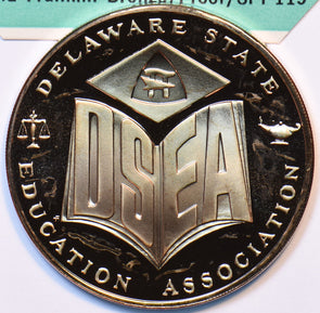 1969 Medal Proof Delaware State Education Association. 50th Anniversary 293925