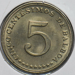 Panama 1966 5 Centesimos Eagle animal 292593 combine shipping