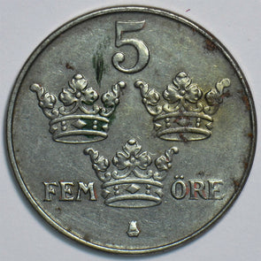 Sweden 1942 5 Ore 240678 combine shipping