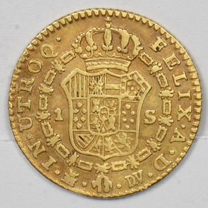 Spain 1787 Escudo gold GL0273 combine shipping