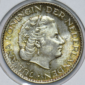 Netherlands 1957 Gulden Lion animal 292432 combine shipping