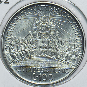 Vatican 1962 100 Lire 299018 combine shipping