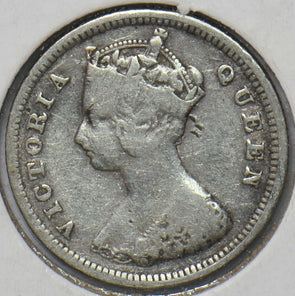 Hong Kong 1895 10 Cents 150647 combine shipping