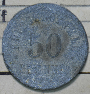 German States 1918 Northeim.i.Hann. 50 Pfennig 292543 combine shipping