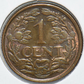 Netherlands 1954 Cent Lion animal 240058 combine shipping