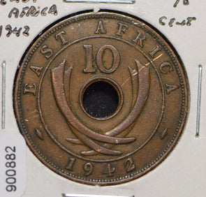 East Africa 1942 10 Cents  900882 combine shipping