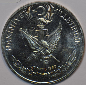 Turkey 1960 10 Lira 27 May 1960 Revolution 193434 combine shipping