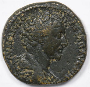 Roman Empire 166 ~67 Antoninianus Marcus Aurelius, Bronze, F-VF+ R0179 combine s