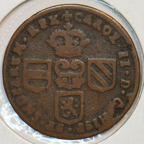 Spanish Netherlands 1698 Liard 195595 combine shipping