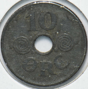 Denmark 1944 10 Ore 150546 combine shipping