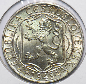 Czechoslovakia 1948 100 Korun Lion animal 240070 combine shipping