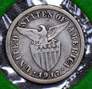 Philippines 1917 10 Centavos  190224 combine shipping