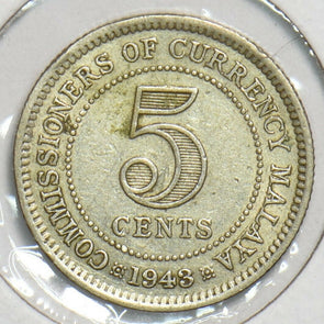 Malaya 1943 5 Cents 153289 combine shipping