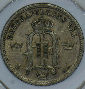 Sweden 1898 10 Ore 290556 combine shipping