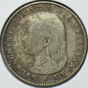 Netherlands 1895 25 Cents 193951 combine shipping