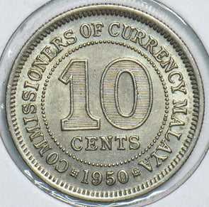 Malaya 1950 10 Cents 198368 combine shipping