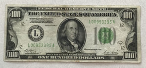 1928 Federal Reserve Notes A 100 Dollars VF RC0364 combine shipping