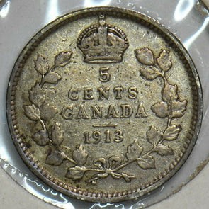 Canada 1913 5 Cents 153184 combine shipping