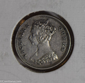 Hong Kong 1899 10 Cents silver  H0107 combine shipping