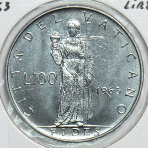 Vatican 1963 -BP AH 1348 100 Lire 198661 combine shipping