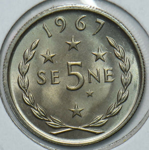 Samoa 1967 5 Sene 190660 combine shipping