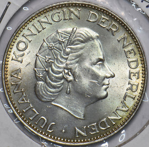 Netherlands 1960 2 1/2 Gulden 295800 combine shipping