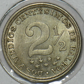 Panama 1907 2 1/2 Centesimos 2.5 296960 combine shipping
