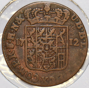 Spanish Netherlands 1712 Liard 297619 combine shipping