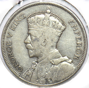 New Zealand 1933 1/2 Crown Ram animal George V 150570 combine shipping