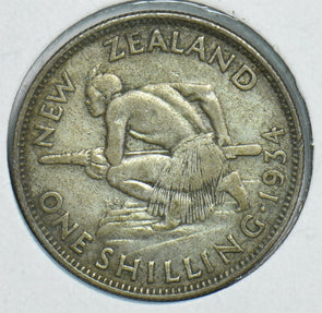 New Zealand 1934 Shilling 197928 combine shipping
