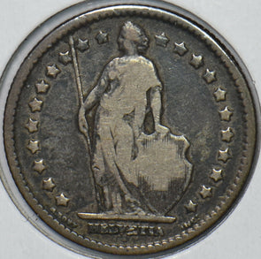 Switzerland 1877 Franc 902771 combine shipping
