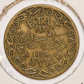 Syria 1926 2 Piastres S0321 combine shipping