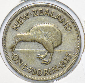 New Zealand 1933 Florin Kiwi Bird animal 192538 combine shipping
