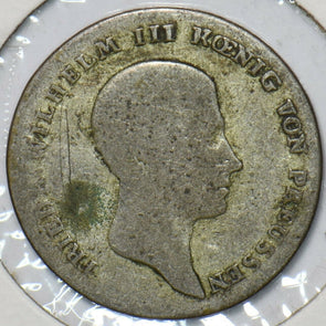 German States 1812 1/6 Reichsthaler Prussia 195085 combine shipping