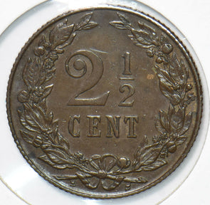 Netherlands 1906 2 1/2 Cents  291298 combine shipping