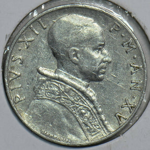 Vatican 1953 5 Lira 152922 combine shipping