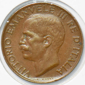 Italy 1924 5 Centesimi Vittorio Emanvele III 292940 combine shipping