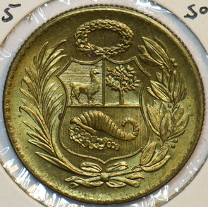 Peru 1965 1/2 Sol 152345 combine shipping