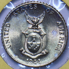 Philippines 1944 D 10 Centavos Eagle animal UNC 294916 combine shipping