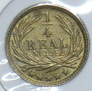 Guatemala 1901 1/4 Real 291836 combine shipping