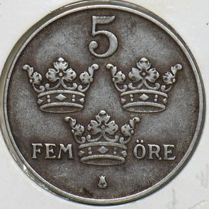 Sweden 1943 5 Ore 194202 combine shipping