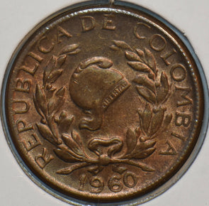 Colombia 1960 5 Centavos 196046 combine shipping
