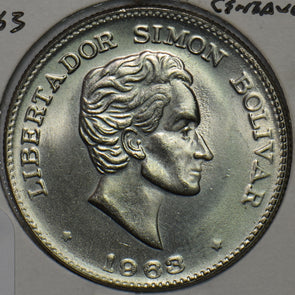 Colombia 1963 50 Centavos Eagle animal 196100 combine shipping