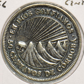 Nicaragua 1956 50 Centavos 199064 combine shipping