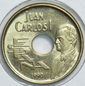 Spain 1990 25 Pesetas 198440 combine shipping