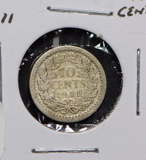 Netherlands 1911 10 Cents  900975 combine shipping