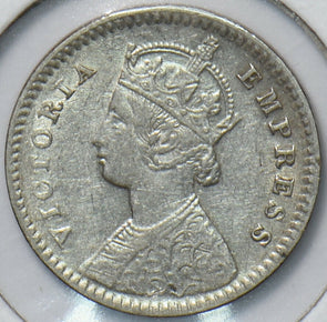 British India 1887 C 2 Annas 294025 combine shipping