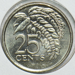 Trinidad & Tobago 2002 25 Cents 903985 combine shipping
